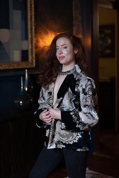 Atlas Velvet Kimono