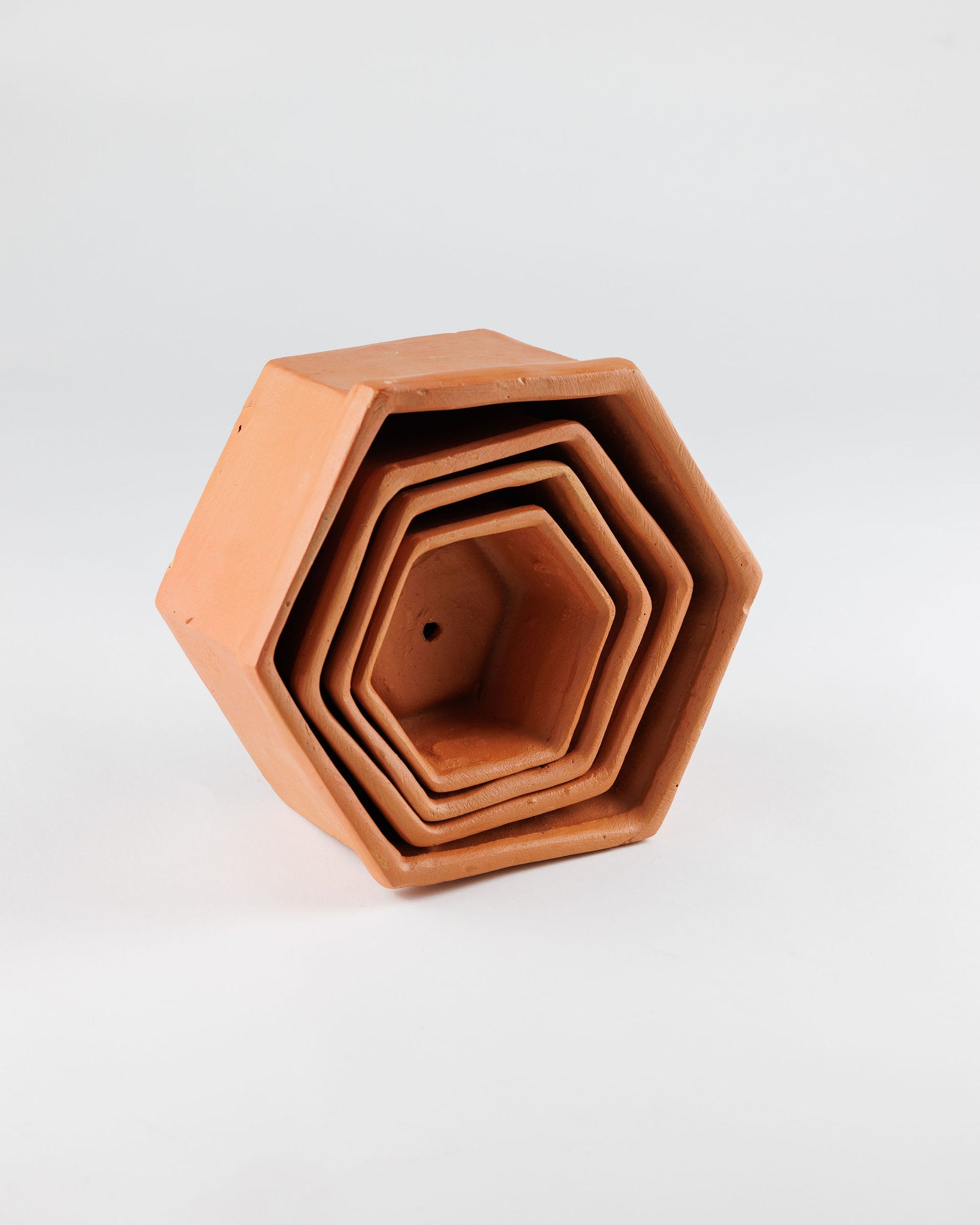 Hexagon Pots (4)