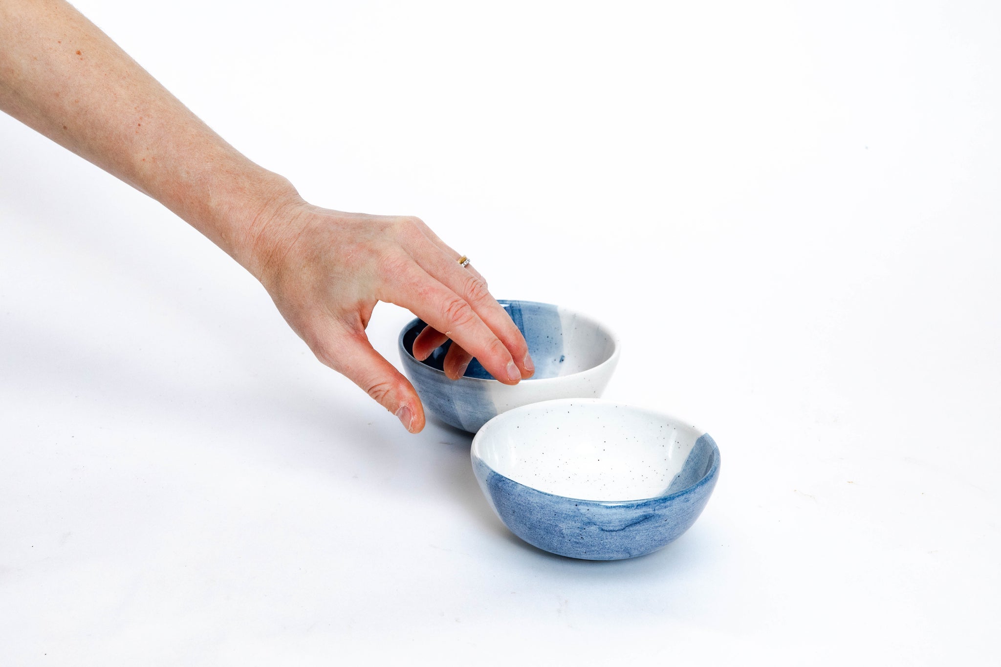 Blue Ceramic Granola Bowl M (2)