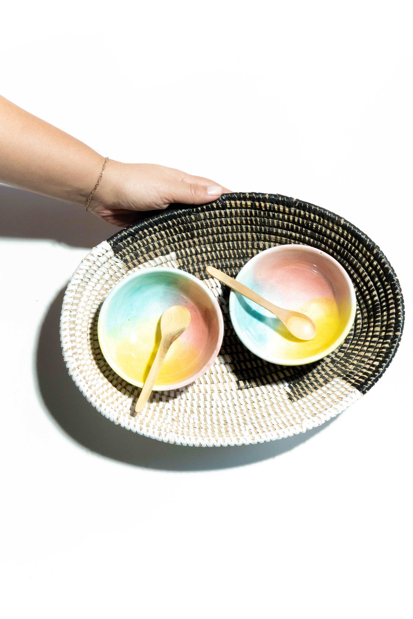 Rainbow Bowls Ceramic Set