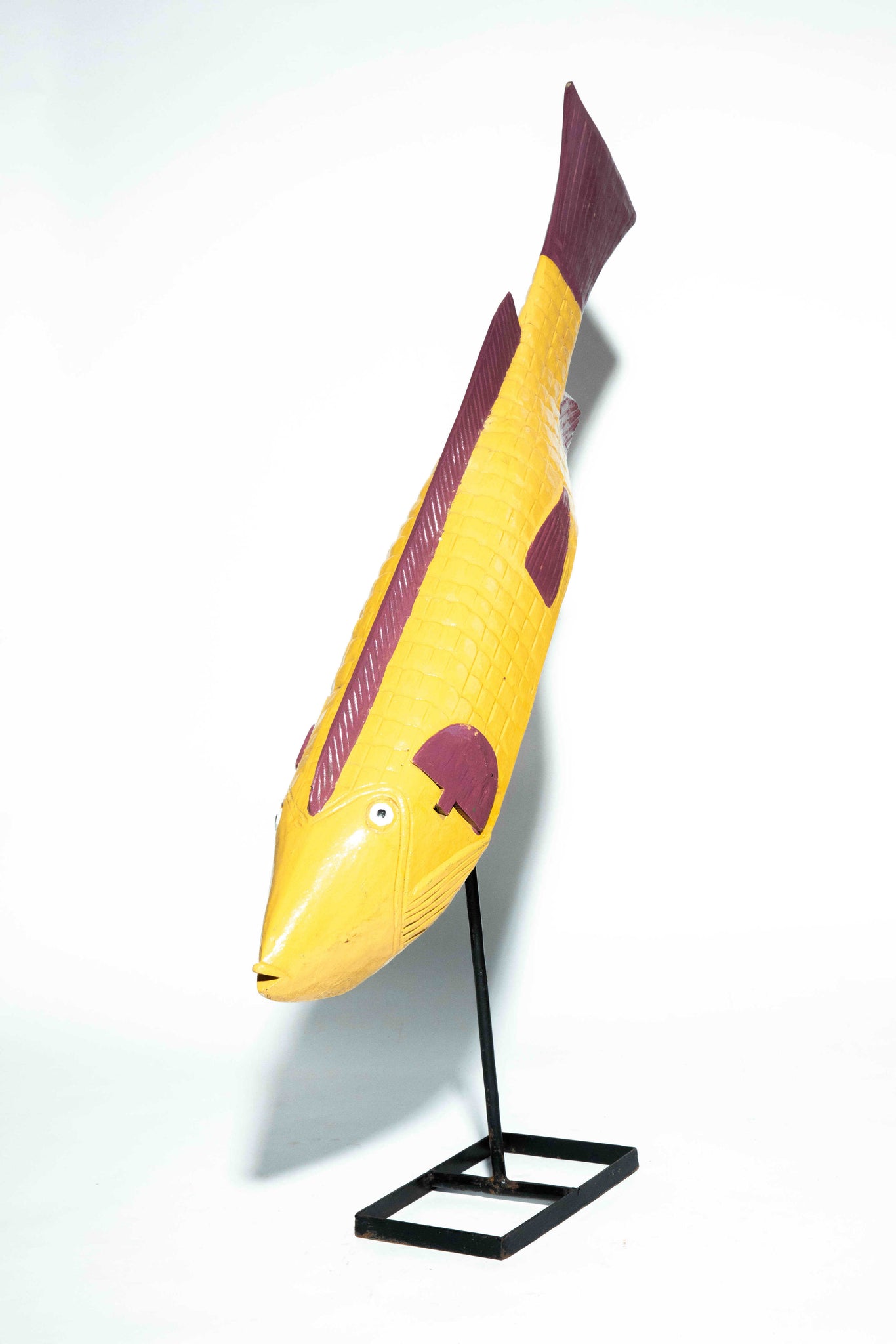 Yellow Fish Sculpture