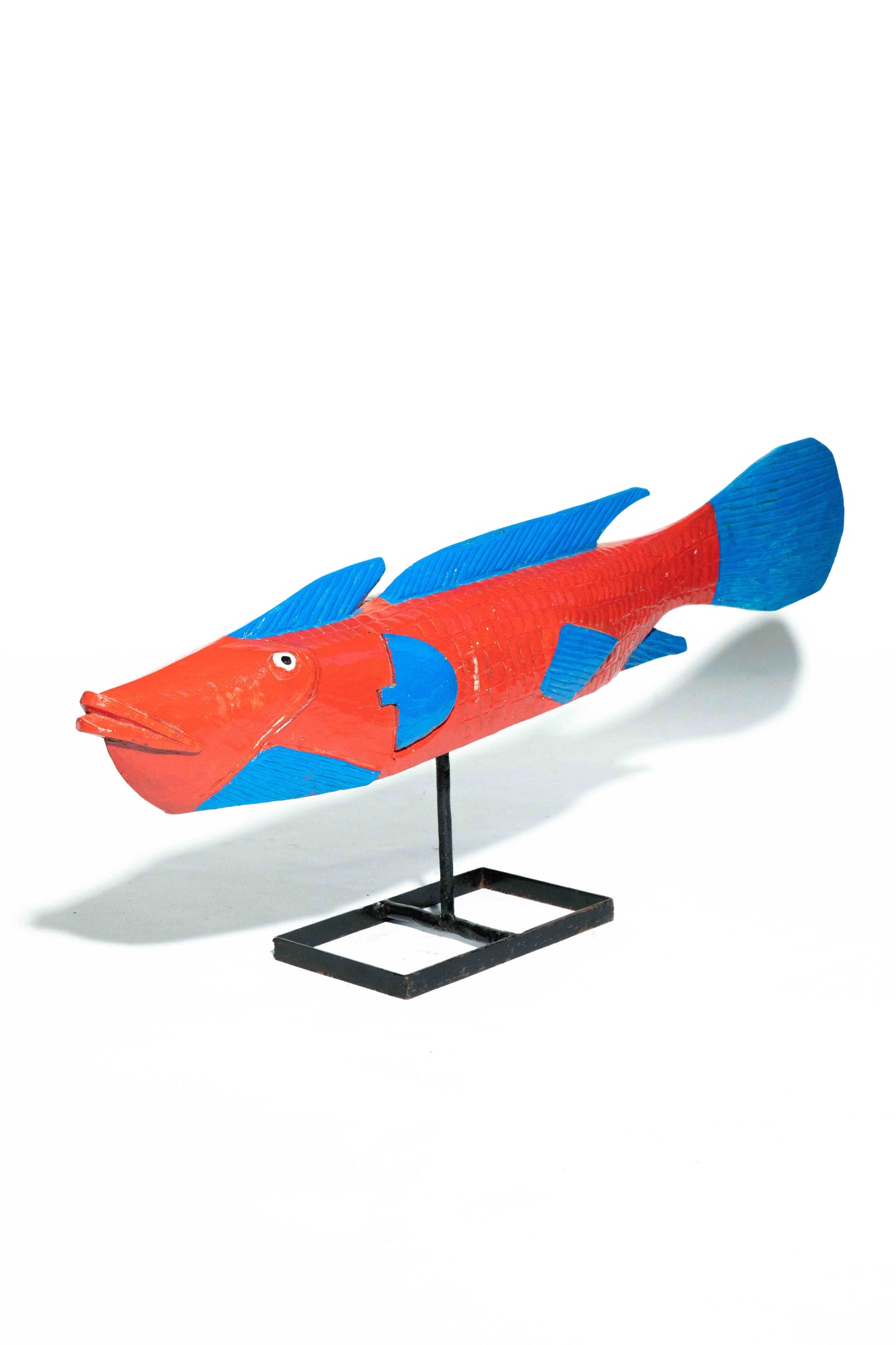 Red Fish Sculpture
