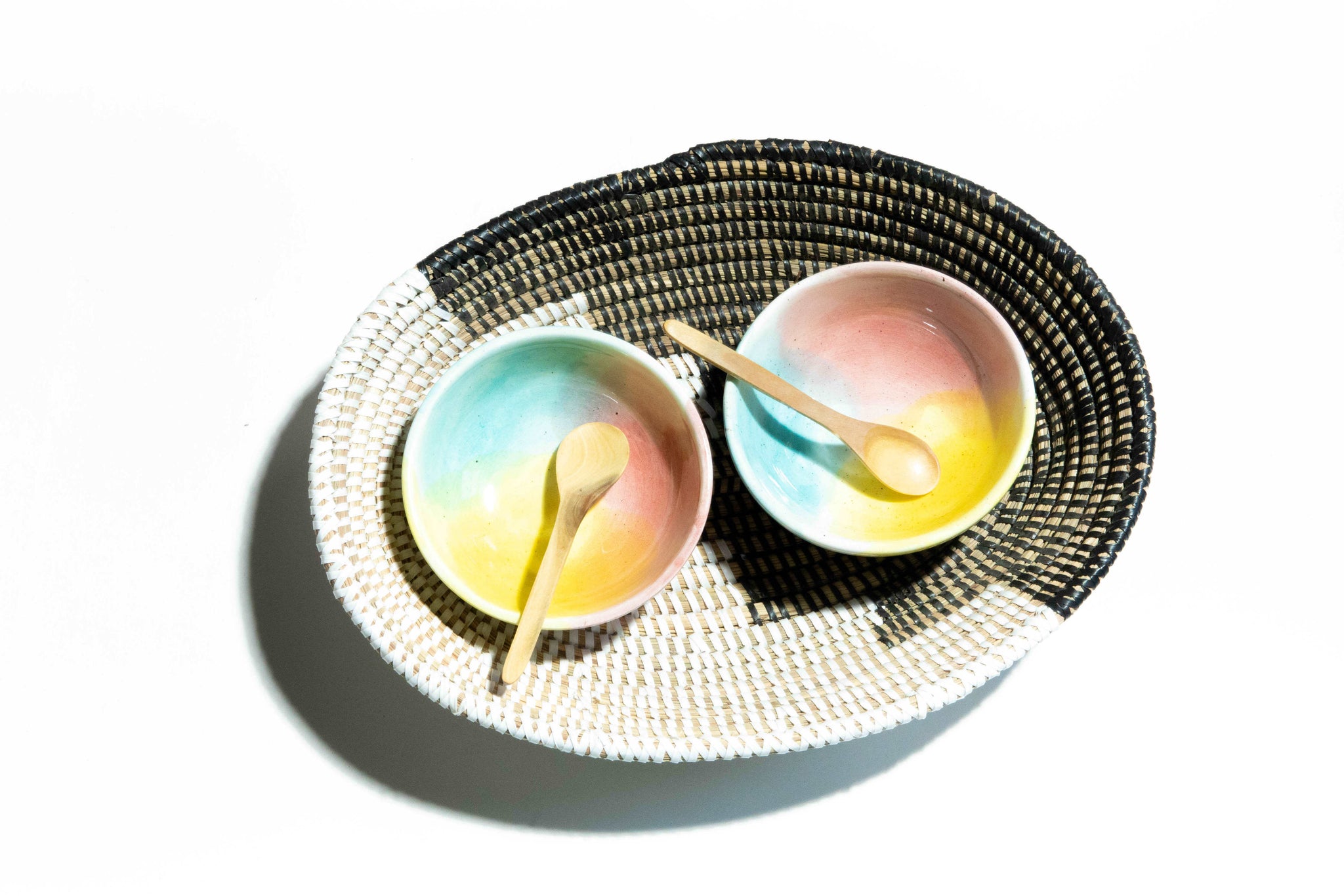 Rainbow Bowls Ceramic Set